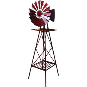 Rustic Metal Windmill