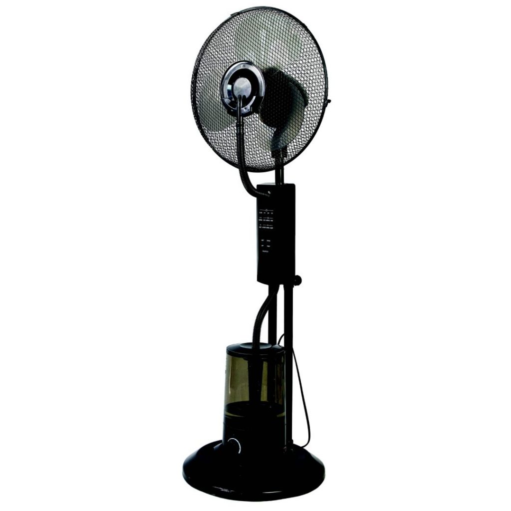 400mm 75W Misting Pedestal Fan Electaserv