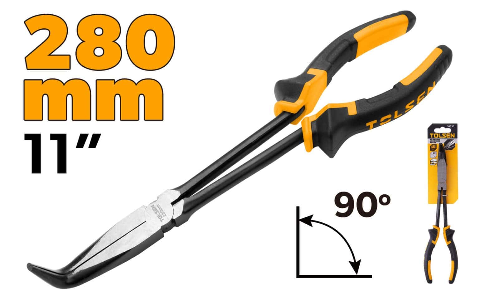 11 Inch 90-degree Long Reach Pliers - Electaserv